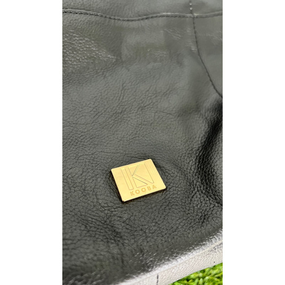 Kooba Everetti Black Leather Fringed Tote Satchel Bag - Perfect Condition - Picture 10 of 17